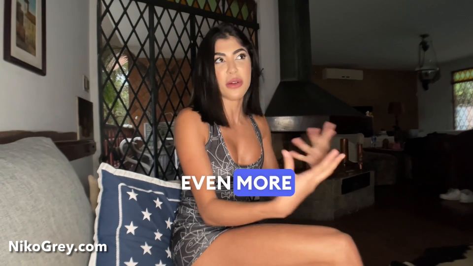 7117 Tetona brasileña adolescente de garganta profunda y rimjob Debut Nico Gr...