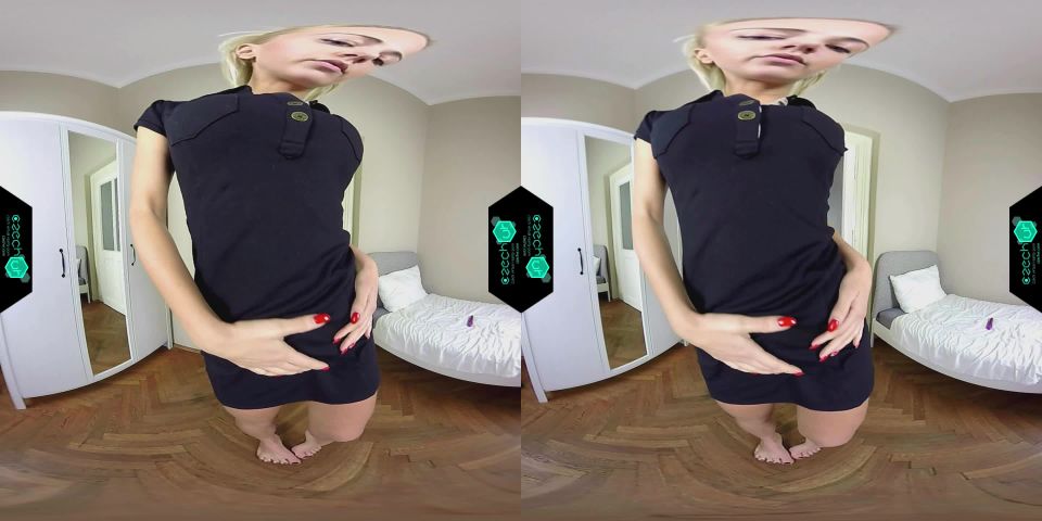 online adult clip 48 Cz3ch VR 021 – Natalie Cherie (Oculus Rift/GearVR) | softcore | solo female blonde teen rides