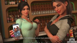 misterdoktor - DOMINO BEACH #07 - Visual Novel Gameplay