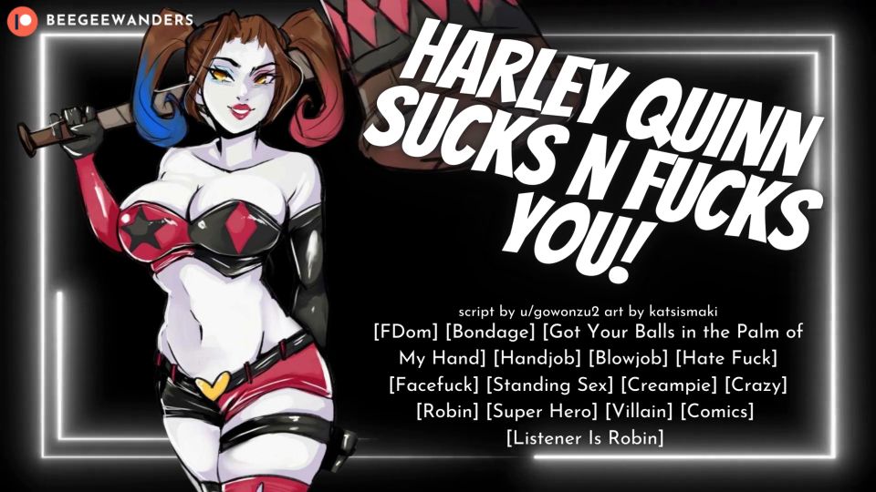 Harley Quinn Captures & Interrogates You With Her Holes!  Erotic ASMR R