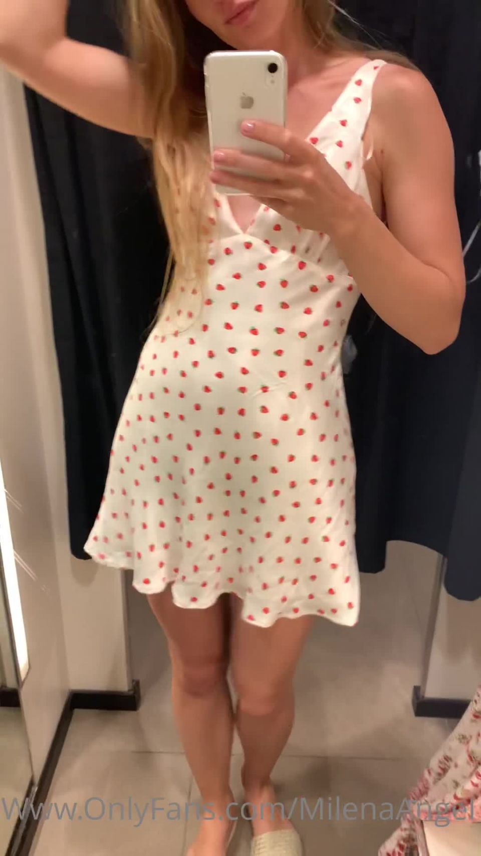 Milena Angel () Milenaangel - i got a shopping day guess which one i bought fittingroom 17-06-2021