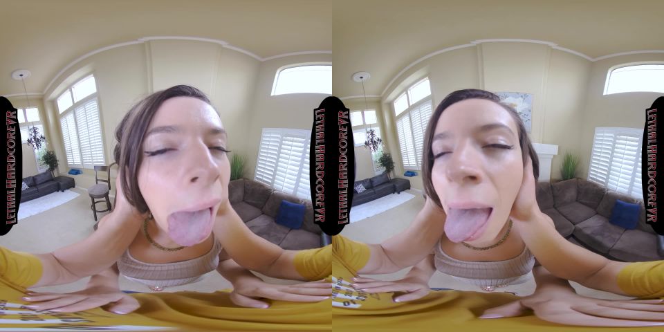 Dharma Jones - Dharma Does Her First VR and Cums Over and Over - LethalHardcoreVR (UltraHD 2K 2021)