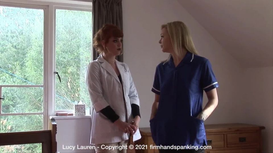 [HotSpanker.com] Firm Hand Spanking – Lucy Lauren – The Clinic – C