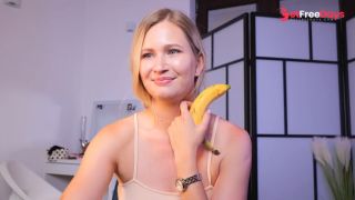 [GetFreeDays.com] Sexy eating banana Porn Clip June 2023