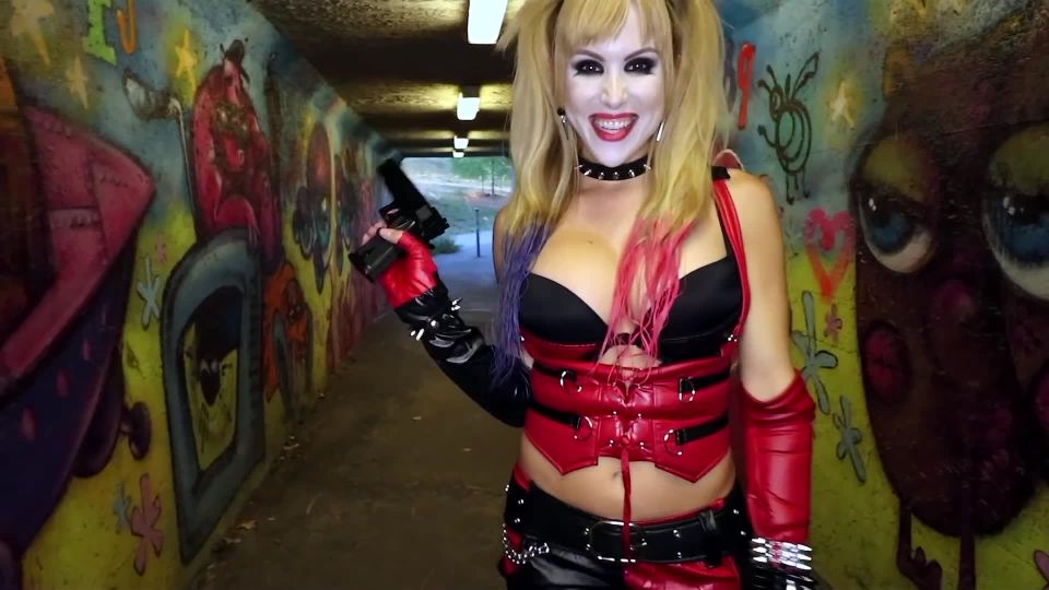 Online porn - Katie Banks – Harley Quinn Cosplay femdom