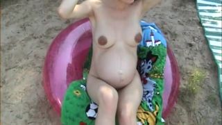 Pregnant Collection - Dasha Naked on the Beach 1 - 170