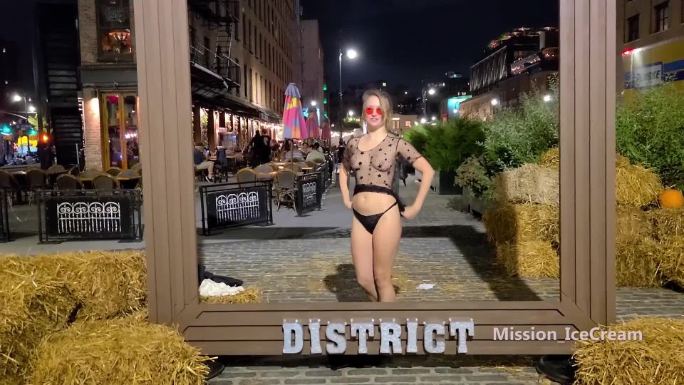 adult clip 43 courtney taylor femdom Mission IceCream – Sheer Dress Part 1 Downtown, nature & outdoor on public