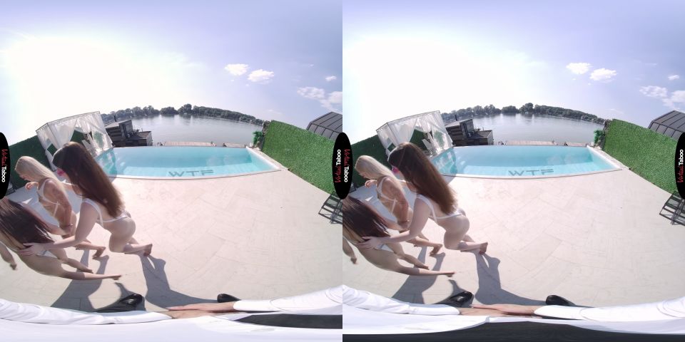 Hot Pearl, Lina Shisuta, Mia Grandy - Pool With A View - VirtualTaboo (UltraHD 4K 2021)