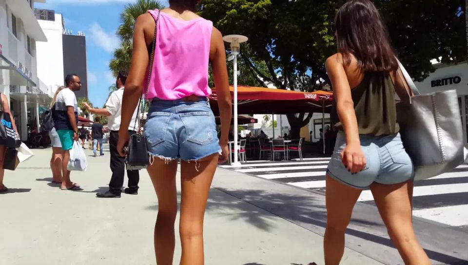 video 6 Candid voyeur skinny tight teen in pink tank booty shorts 1 906 on teen underwear fetish