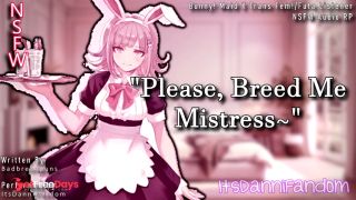 [GetFreeDays.com] NSFW Audio Roleplay Bunny Maid Wants to Be Bred By Her Mistress F4F Adult Film May 2023