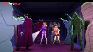 Velma And Daphne Fight With The Monsters In Gangbang  Uncensored Cartoon Parody 