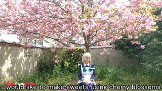 [GetFreeDays.com] sakuya makes mochis with cherry blossomsTouhou cos Porn Stream May 2023