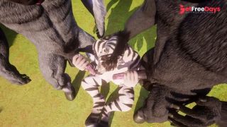 [GetFreeDays.com] Curvy Furry Zebra Monster Cock Double Penetration Yiff Threesome Porn Film March 2023