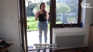 online adult video 13 slim fetish Czech Soles – College girl with long toes hitchhiking foot worship, foot fetish on feet porn