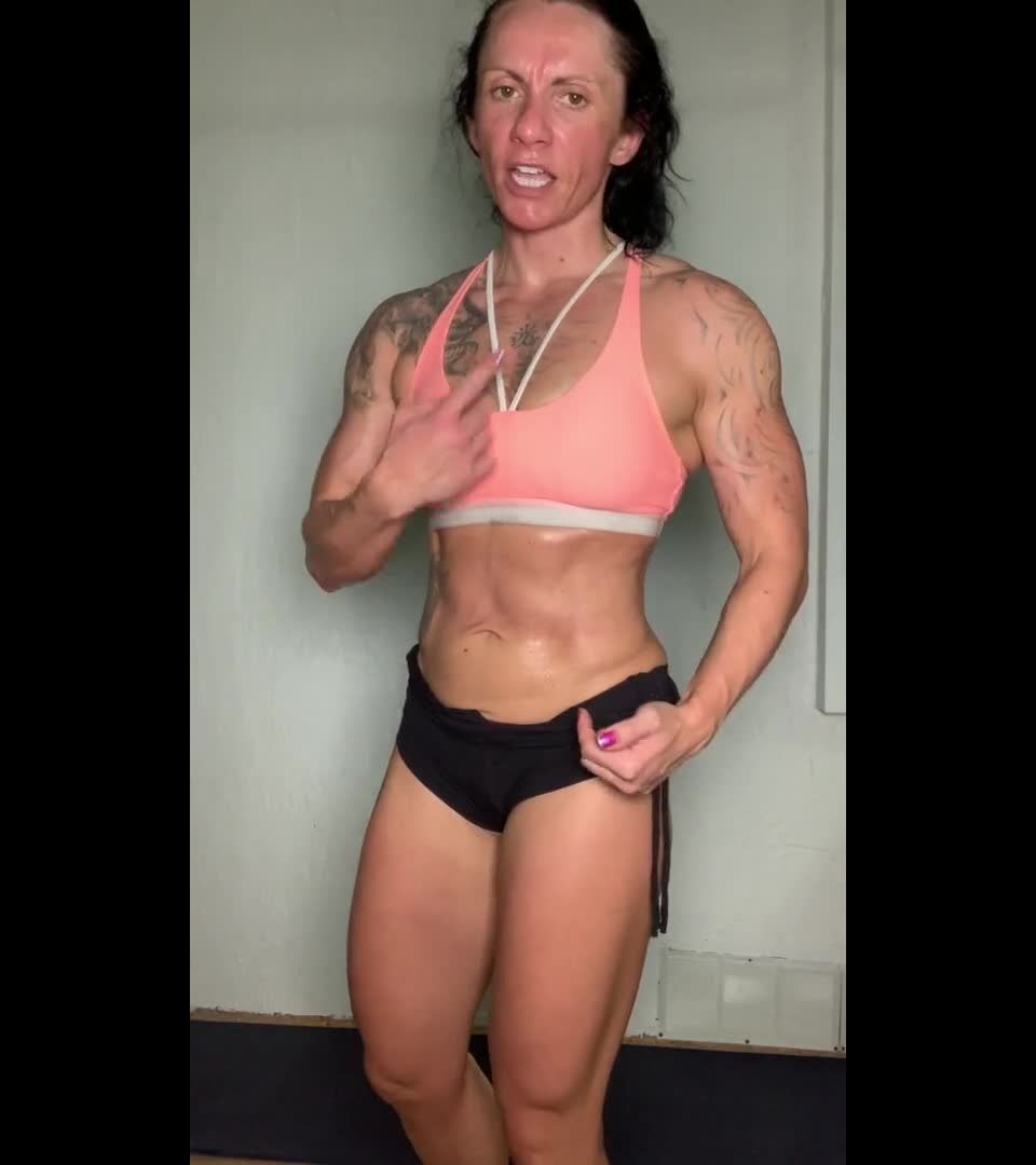 Muscle Goddess Workout Inspiration Nude Bodybuilder