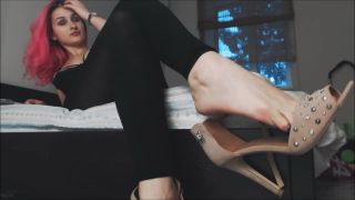 xxx video 43 fetish dating sites feet porn | MarySweeeet – DANGLING MY BEIGE SANDALS 2 – High Heels | high heels