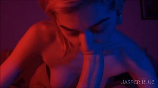 Jasper Blue - Red vs Blue - Blowjob, superhero femdom on blowjob porn 