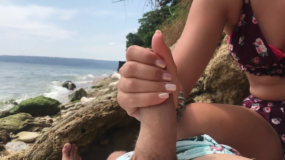Aryaholes Adventurescouple - Guy Caught Us People Watching Beach Sex ...