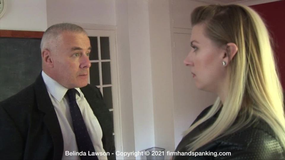 online porn clip 9 Firm Hand Spanking – MP4/HD – Belinda Lawson – Principal’s Office/A traditional school paddling, but in tight leather pants, has Belinda Lawson wincing (Release date: Jun. 16, 2021) - corporal punishment - fetish porn no hands bdsm porno