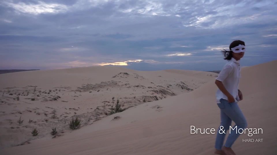 BruceAndMorgan presents Bruce &038 Morgan in thirsty morgan in the desert