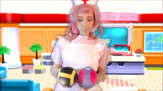 Pokemon nurse joy lays eggs Cosplay