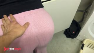 [GetFreeDays.com] german ebony housewife gets her asshole fingered in the laundry room Sex Video May 2023