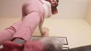 adult clip 3 Lady Scarlet: Trampling of goodnight on fetish porn femdom strapon bondage