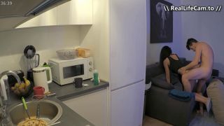 Reallifecam - Adeline And Markus Have Hot Fingering In Kitchen Sex On Sofa In Livingroom 07.08.2025 644P - Amateur