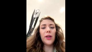 Fetiche porno BrattyLuna BrattyLuna Tesas como Megumin en el vídeo de Cosplay