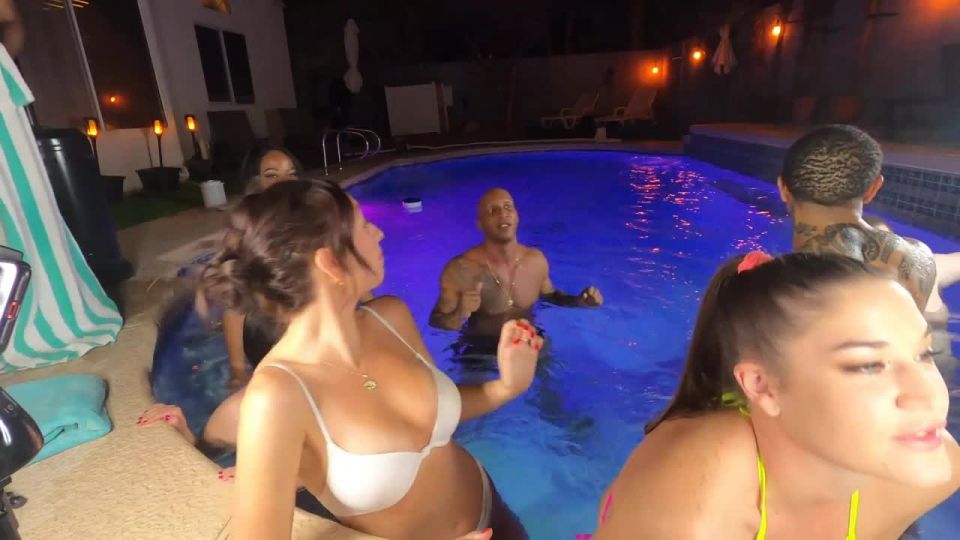 porn video 15 EddieJaye – Vegas Pool Party Orgy - interracial - femdom porn male feet fetish