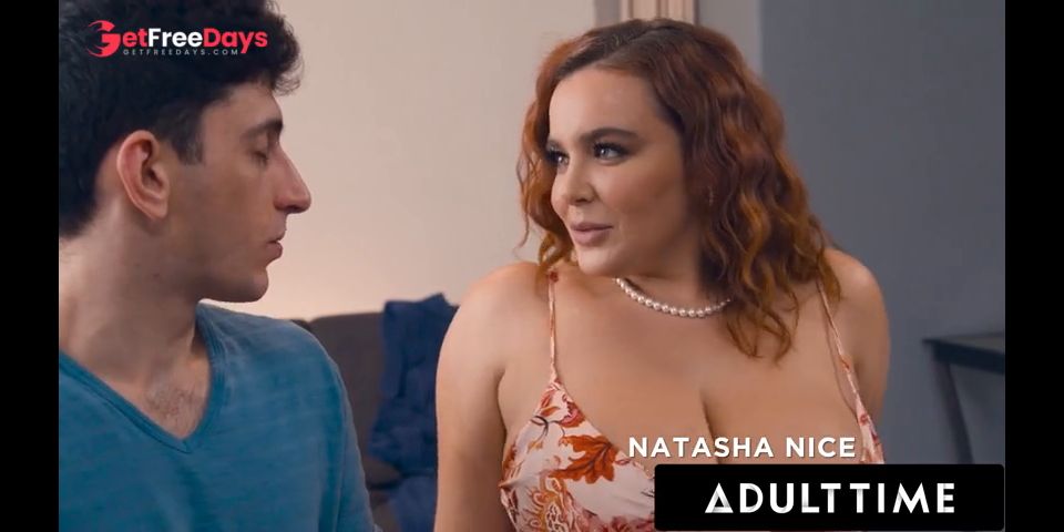 ADULT TIME - Big Titty Stepmom Natasha Nice Teaches Innocent Stepson How To Edge And Fuck