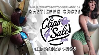 Bastienne cross to beating your balls until your cock goes soft ballting