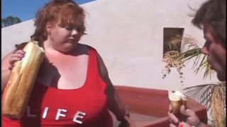 [GetFreeDays.com] Redhead BBW loves getting hot cum on her face in the sun Porn Film July 2023