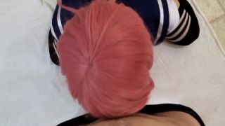 ManyVids presents freckledRED in Hentai Schoolgirl Fucked Speculum Inside Webcam!