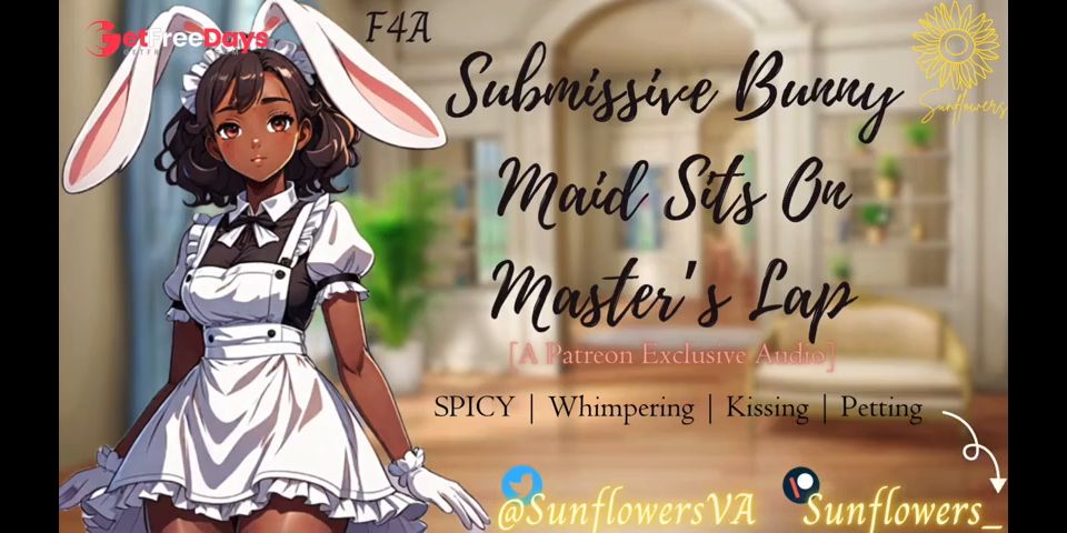 [GetFreeDays.com] F4A SPICY Submissive Bunny Maid Sits On Masters Lap Adult Stream March 2023