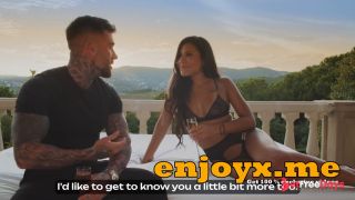 Passionate Outdoor Boning Of Andrea Retali Under The Super Fucking Hot Glow Of Sunset