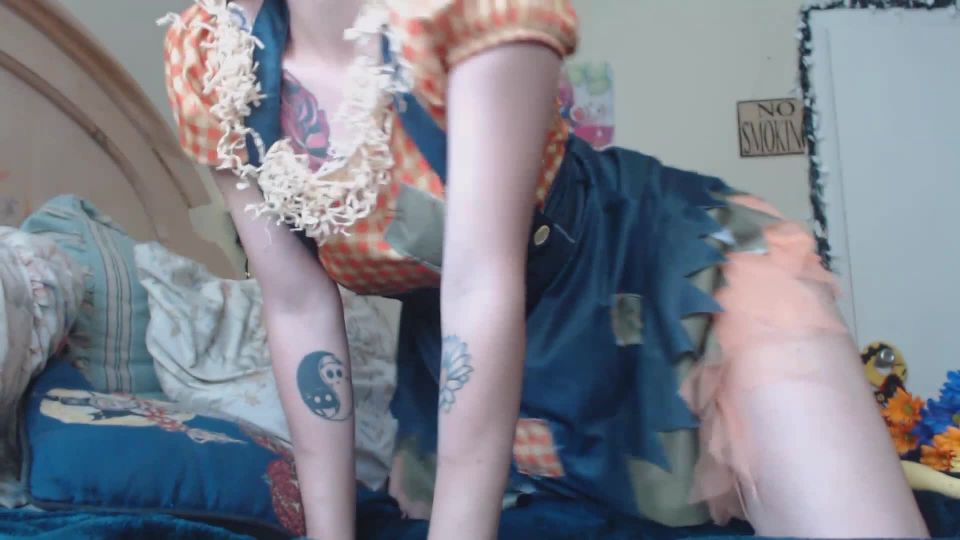 online clip 49 DamnedestCreature – Squash Fucking Scarecrow on role play giantess fetish