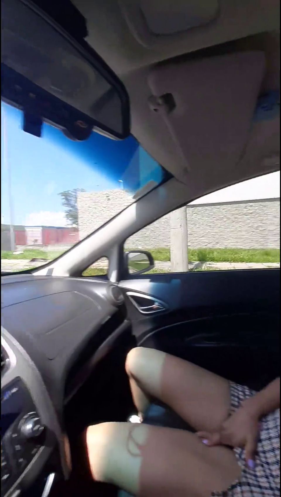 I Dare My Brother'S Girlfriend To Masturbate In The Car