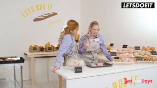 Teen Bakers Indulge in Lesbian Affair During Work