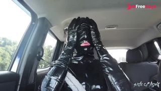 [GetFreeDays.com] Full Body M2F Latex Outfit - Car Ride and Walking In Public - Latex - Video 3 Porn Clip March 2023