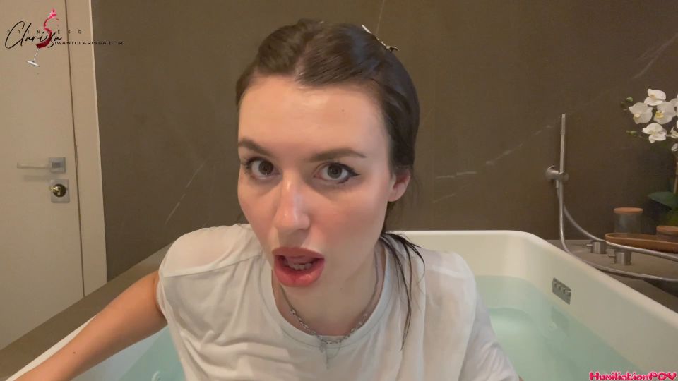 Princess Clarissa - Wet T - Shirt Porn - Become My Brainless Addicted Jerk Puppet - Handpicked - Off Instruction - Joi