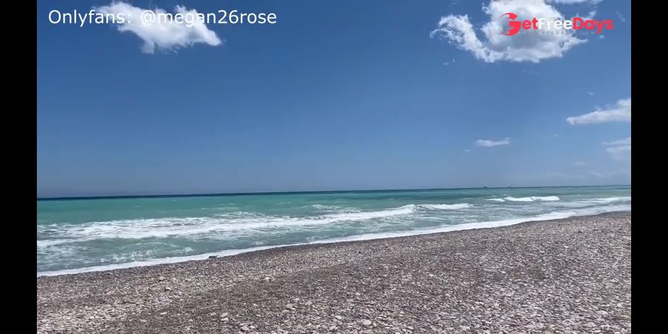 [GetFreeDays.com] Dry humping hot stones at the beach having orgasm in public Sex Film July 2023