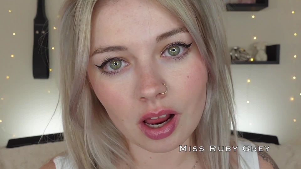 online video 8 Miss Ruby Grey – Eye Contact Cum Guzzler on femdom porn scarlett johansson femdom