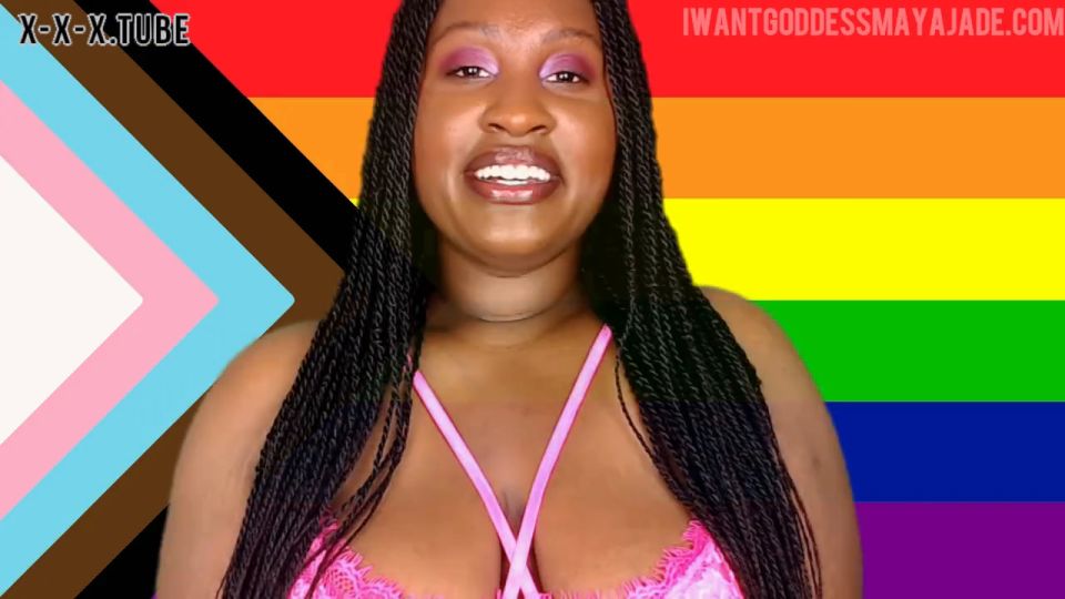  Gay blackmail fantasy, ebony female domination, gay, mind fuck, pride come out for pride Manyvids  UnfriendlyBlckHottie 