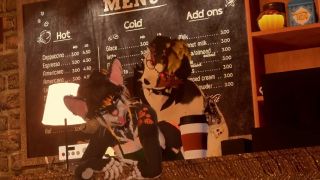 Red Head Hot Coffee Girl  VR 