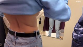 A Real Creampie In The FITTING ROOM! Cum In My Tight Pussy While I Try On Jeans - Pornhub, FeralBerryy (FullHD 2023) New Porn