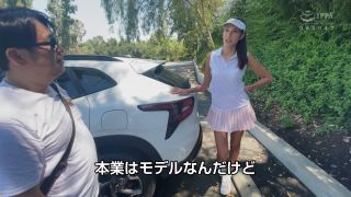 Creampie sex with a 10-head-tall model beauty picked up at an LA golf course and a 5-head-tall Japanese man!? Aria (25) ⋆.