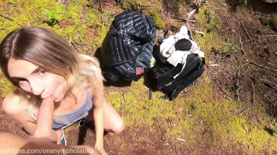 adult xxx clip 1 Sara Marie, OneNymphoLatina - Nympho Teen DEEPTHROATS me in the Forest, Gets Fucked DOGGYSTYLE and Gets FACIAL as REWARD Short - onenympholatina - amateur porn amateur suck