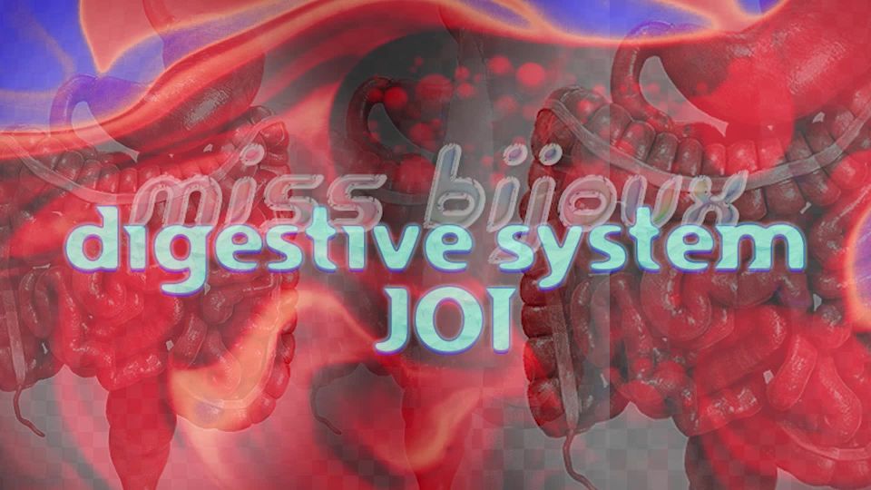 clip 7 Mistress Bijoux - DIGESTIVE System JOI HD Visualizer - FullHD 1080p, first time femdom on pov 