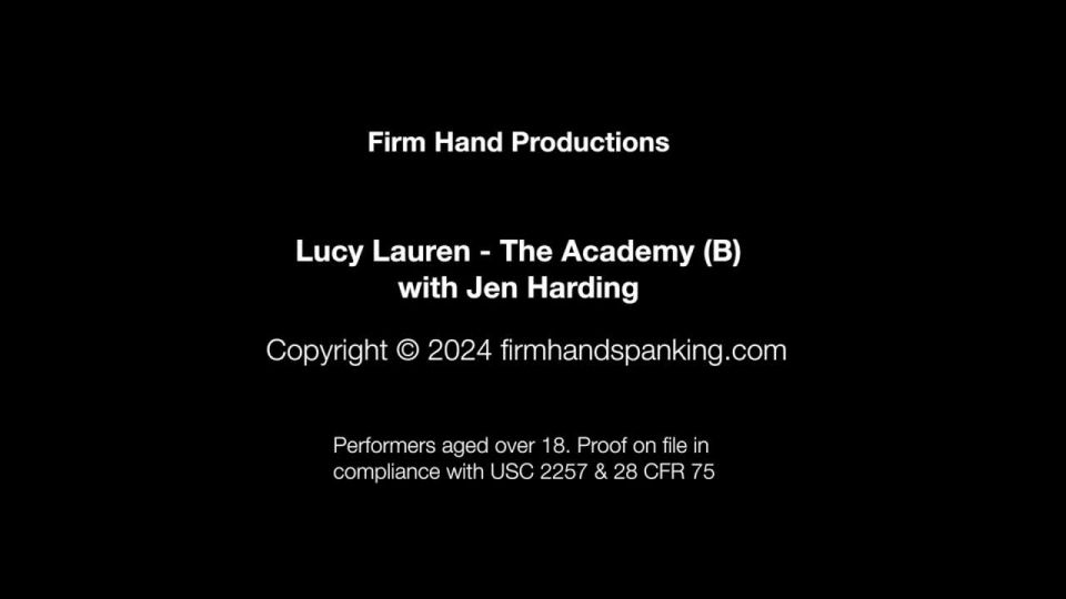 online xxx video 1 FirmHandSpanking – Lucy Lauren – Agency – B - lucy lauren - femdom porn lesbian nose fetish